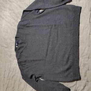 J.Crew Merino V-Neck Charcoal, XL